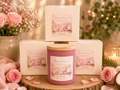 Rose & Coconut Therapeutic Candle / Vela Terapéutica Rosa & Coco — Florece