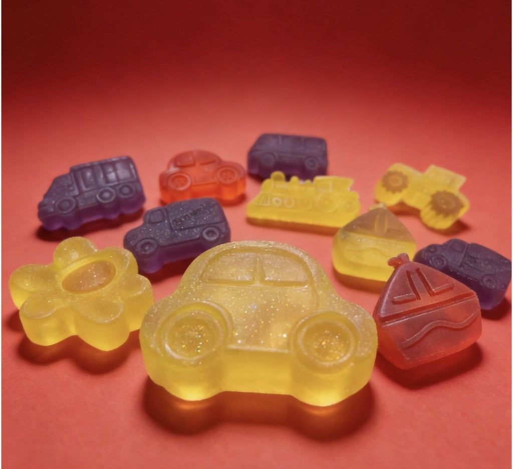 Florece Kids Car Soaps / Jabones de Carros para Niños