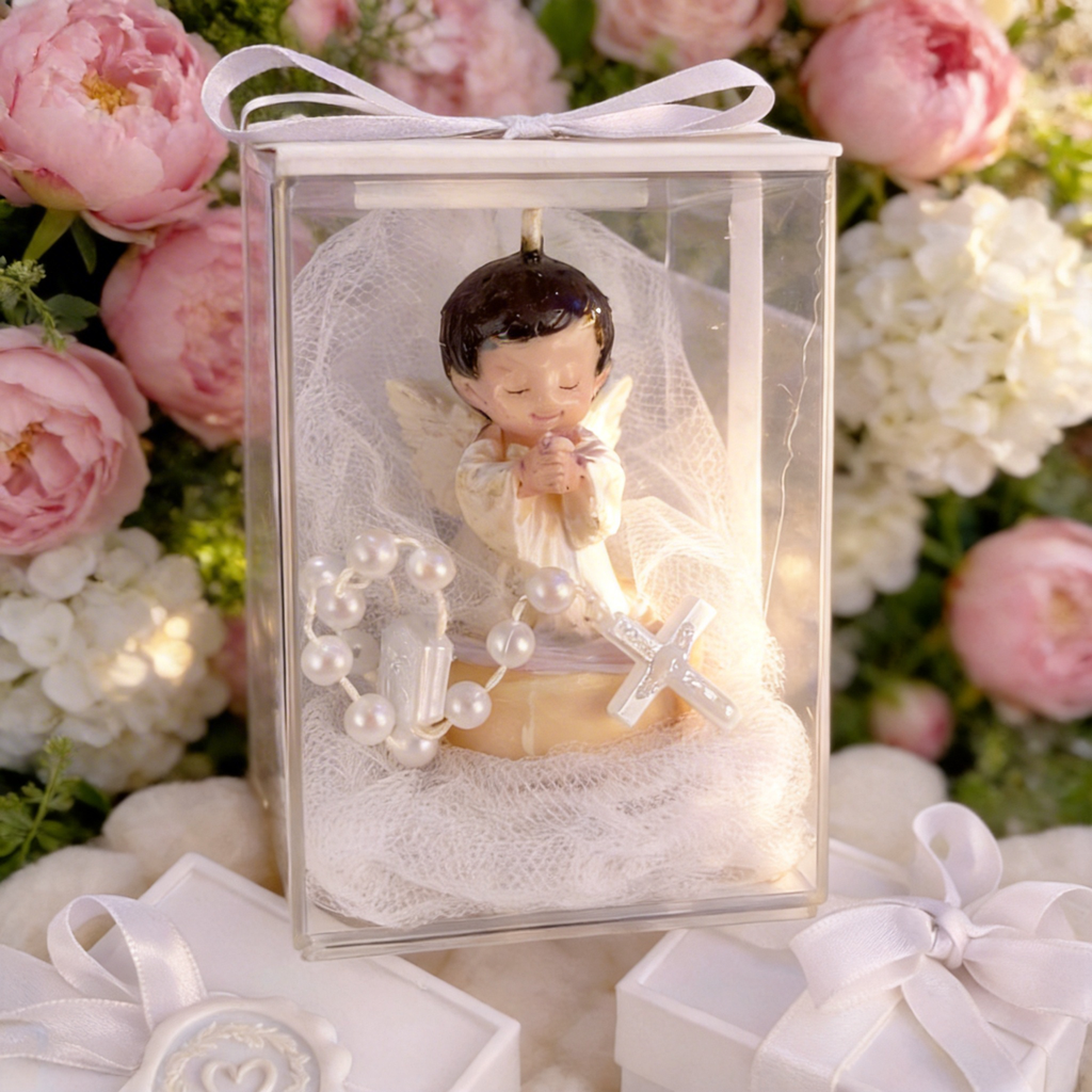 Kit de Angelito para Bautizo / Baptism Angel Favor Kit — Florece