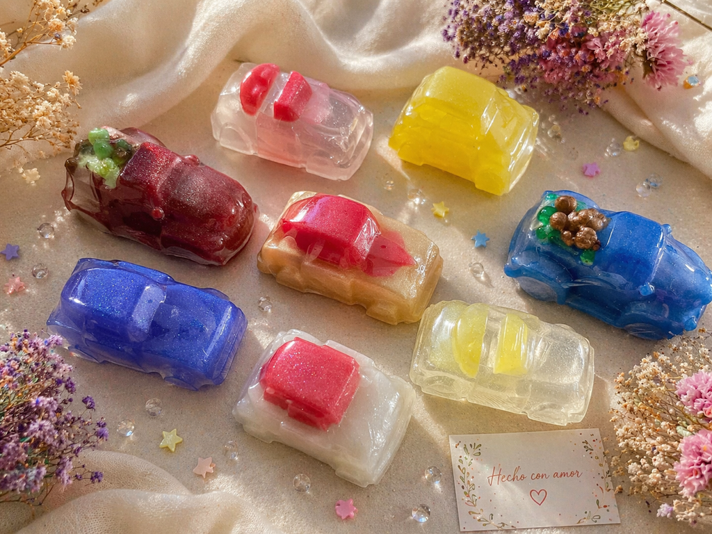 Florece Kids Car Soaps / Jabones de Carros para Niños